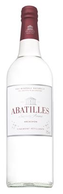 Eau fines bulles Abatilles (1 litre) (catalogue de fêtes 2024)
