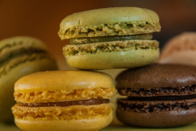 Assortiment de 6 mini macarons (70 grammes) (catalogue de fêtes 2024)