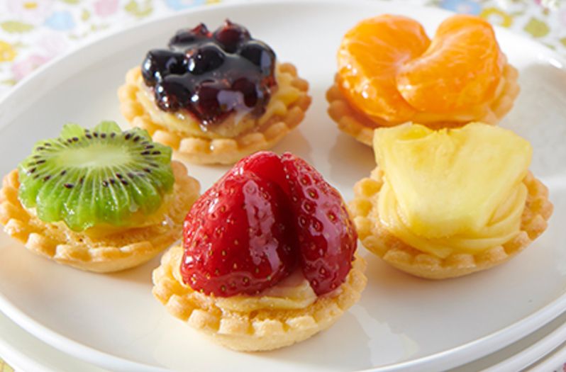 Assortiment de mini tartelettes aux fruits (x6)