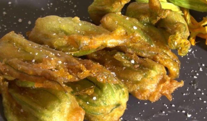 Beignet de fleur de courgette (30 grammes) (catalogue de fêtes 2024)