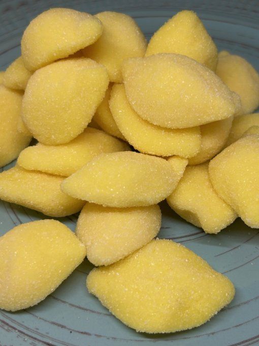Bonbon citron guimauve moelleuse pour candy bar anniversaire gâteau de bonbons