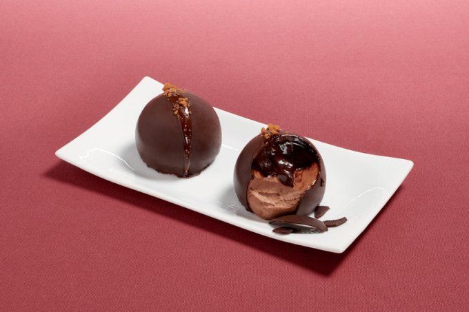 Boule tout choco (85 grammes) (catalogue de fêtes 2025)