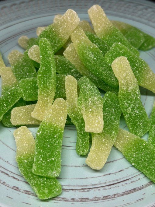 Bouteille mojito sucrée bonbon citron menthe pour candy bar anniversaire