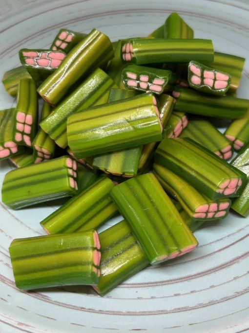Brique Pastèque Lisse bonbon moelleux fruité pour candy bar anniversaire et fête