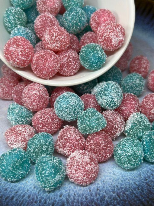 bubblizz fizz balls bonbon pétillant bubble gum pour candy bar anniversaire