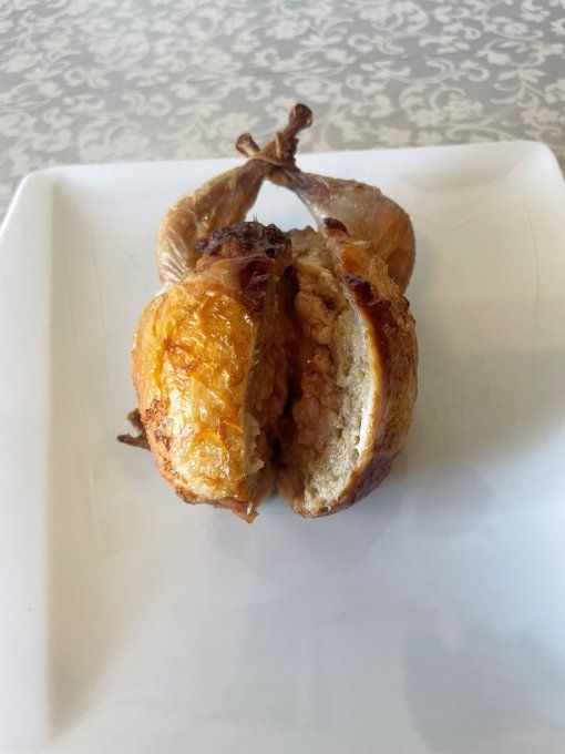 Caille farcie au foie gras et au Porto (170 grammes) (catalogue de fêtes 2025)