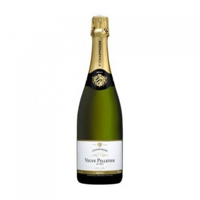 Bouteille de champagne brut Veuve Pelletier 37,5 cl
