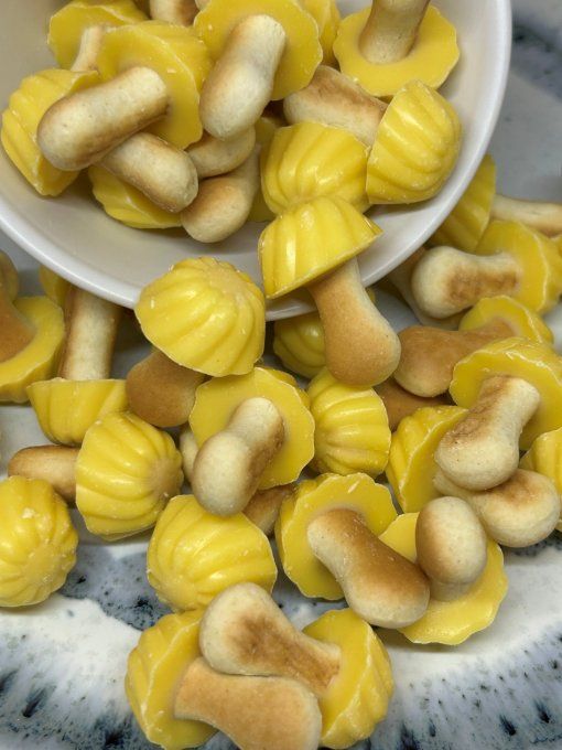 champignons à la banane snack croustillant gourmand saveur banane fun