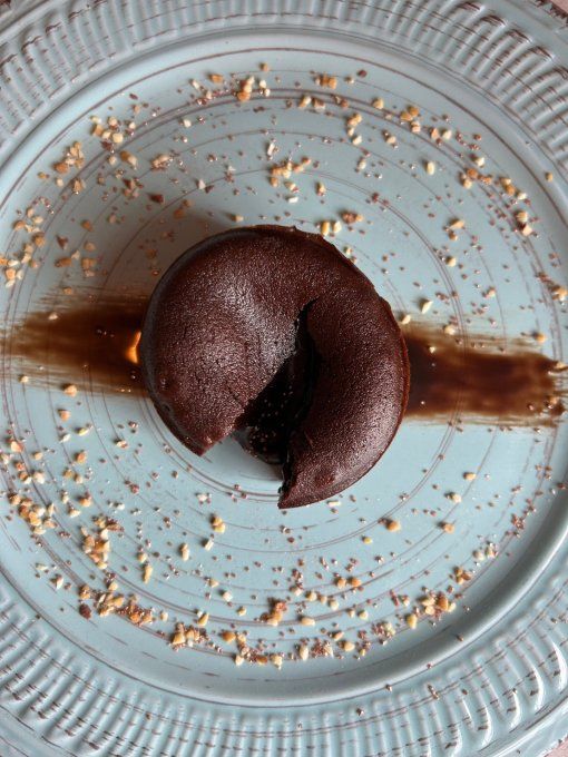 Cœur coulant chocolat (90 grammes) -En 24h-