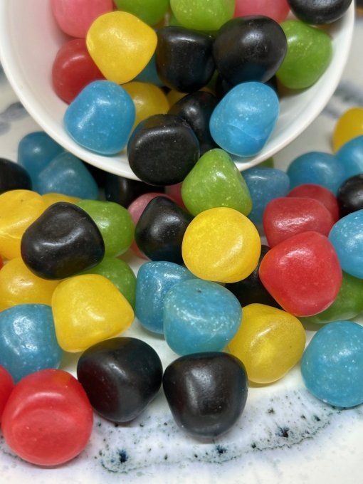 Dragibus Soft Haribo bonbons gélifiés moelleux aux saveurs fruitées multicolores parfaits pour vrac