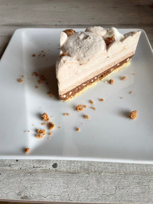 Entremet mont-blanc (80 grammes) (catalogue de fêtes 2025)