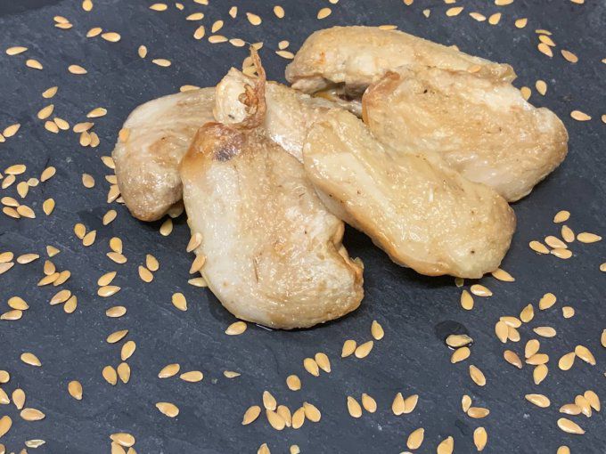 Filets de caille sauce au Cognac (150 grammes)