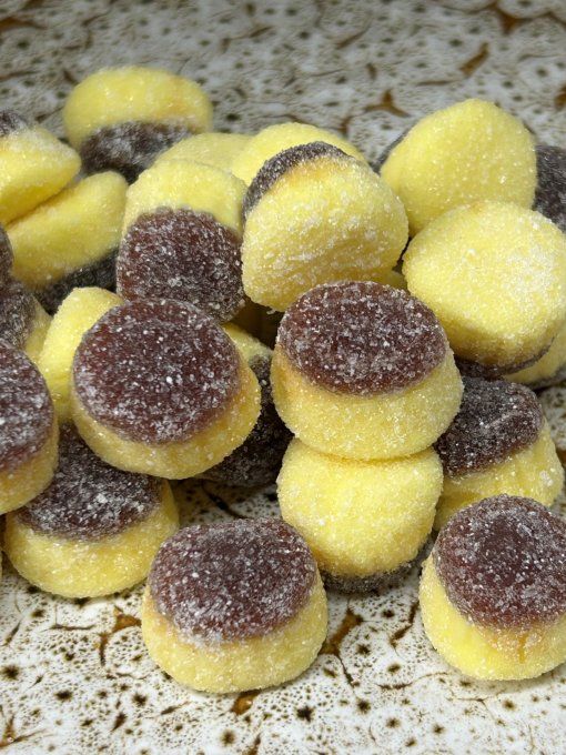 flans caramel acidulés bonbon gélifié saveur caramel confiserie gourmande originale