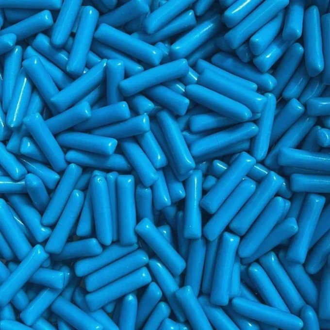 Hitschies framboise bonbon rétro à mâcher en forme de craie pour candy bar anniversaire