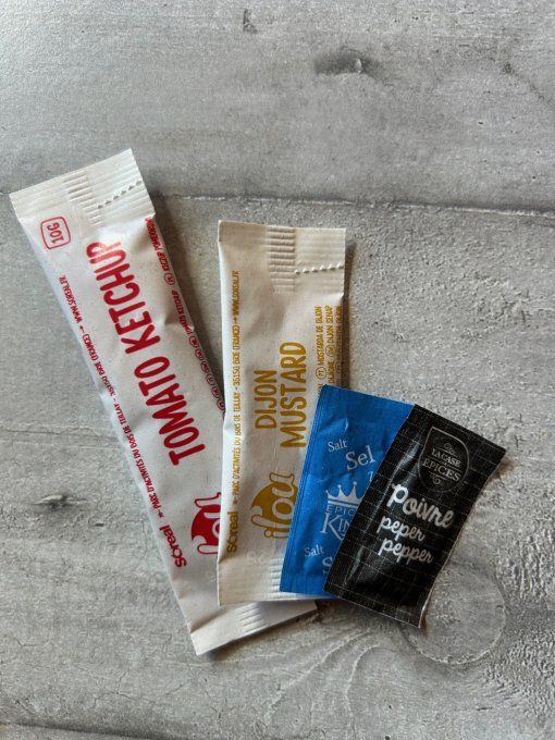 Kit condiments (buffet)