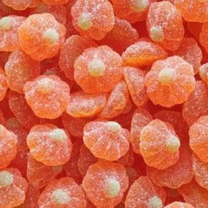 Mandarines sucrées bonbon gélifié fruité pour candy bar anniversaire