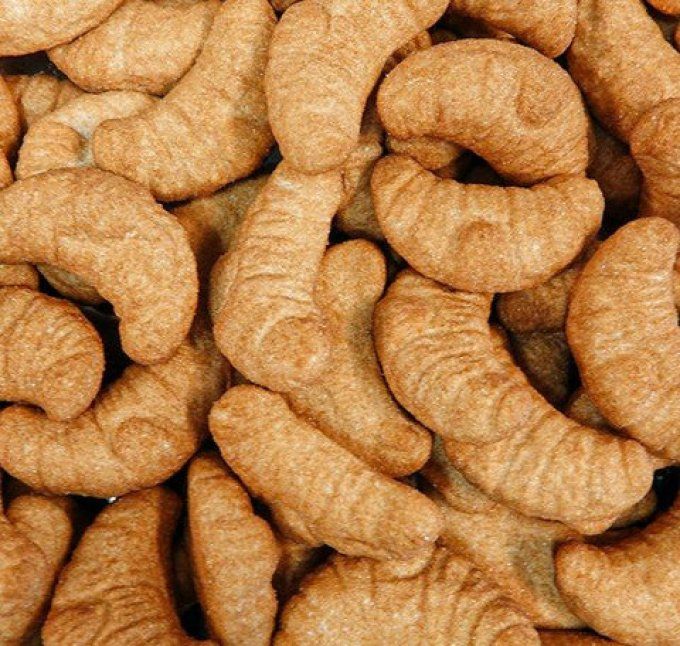 Marshmallows Croissant Bulgari bonbon guimauve fourré pour candy bar mariage anniversaire