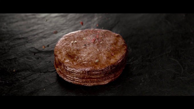 Millefeuille de bœuf sauce foie gras à l'Armagnac (190 grammes) (Saint Valentin 2023)