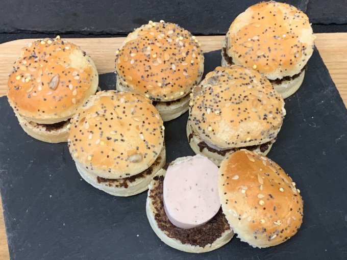 Nos mini burgers -En 24h-