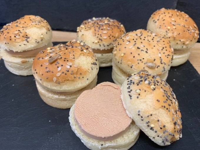 Nos mini burgers -En 24h-