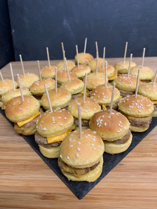 Nos mini burgers -En 24h-