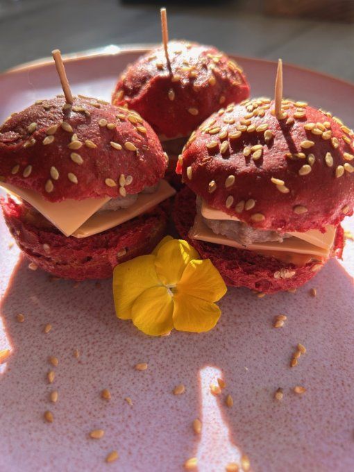 Mini cheeseburger (buffet)