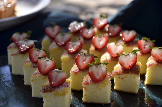 Mini cheesecake (cocktail)