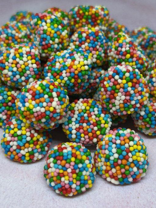 mûres multicolores dulceplus bonbon gélifié fruité crunchy halal coloré
