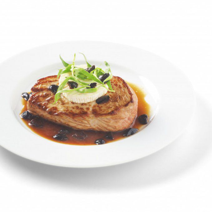 Pavé de veau sauce forestière (160 grammes)