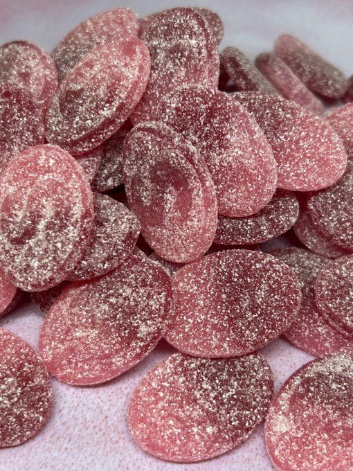 s märke sour pomegranate raspberry bonbon suédois acidulé grenade framboise