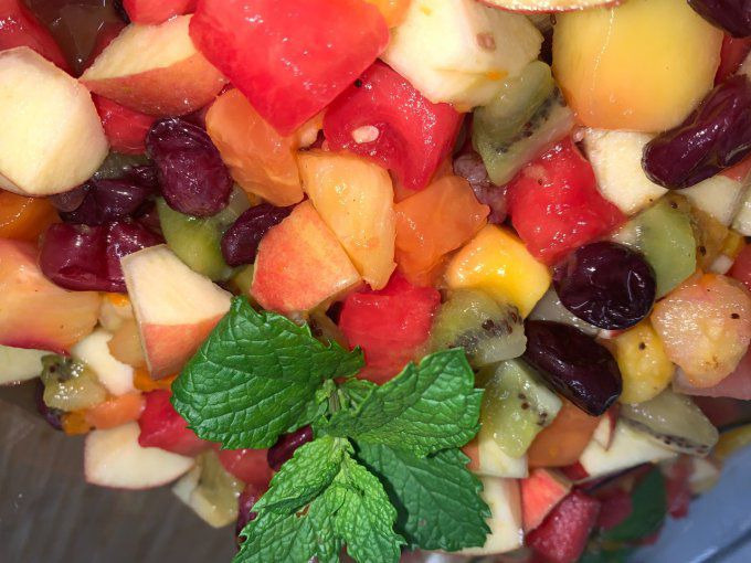 Salade de fruits frais (150 grammes) 