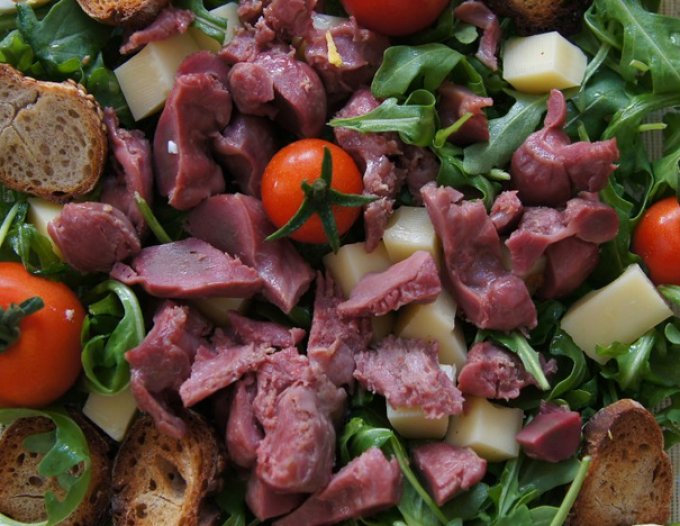 Salade périgourdine (150 grammes) (buffet)