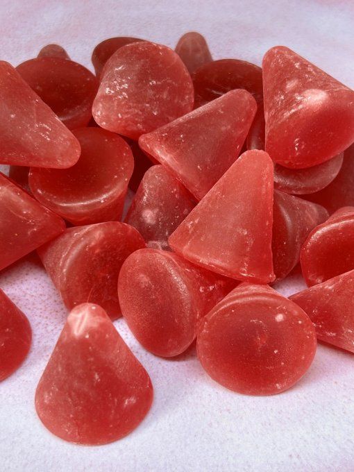 sweet cuberdon rose bonbon belge cône cœur coulant fruité confiserie gourmande