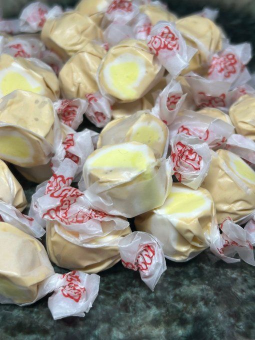 taffy town banana cream pie bonbon américain moelleux banane crémeuse gourmand