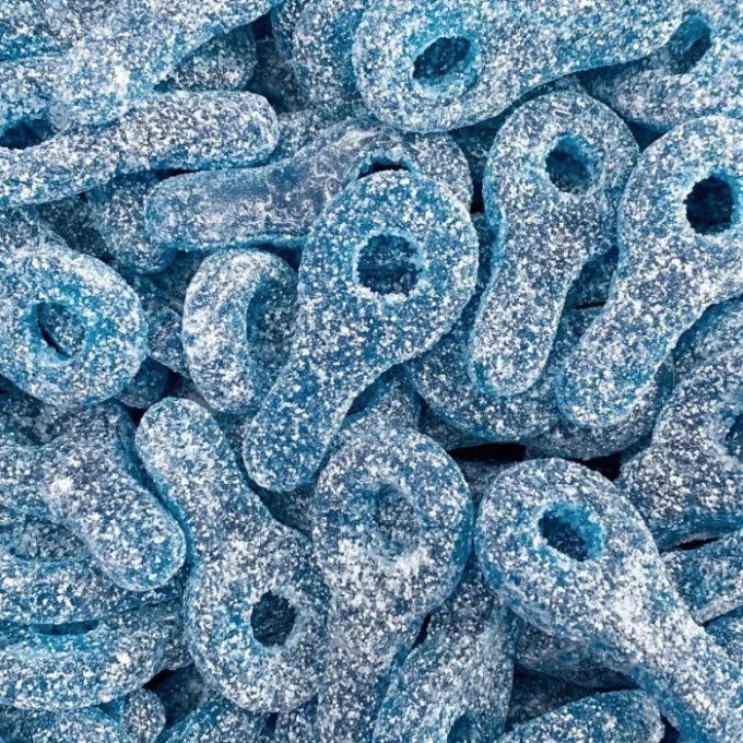 Tétine bleue framboise bonbon sucré pour candy bar anniversaire baptême