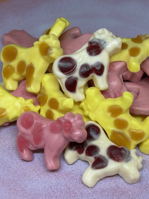 Vaches au Lait Trolli bonbon gélifié tendre fruité pour candy bar anniversaire et fête