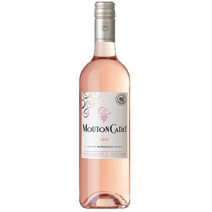 A.O.P. Bordeaux MOUTON CADET (vin rosé 75 cl) (catalogue de fêtes 2025)